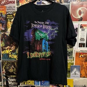 Disney Black Twilight Zone Tower of Terror Tee